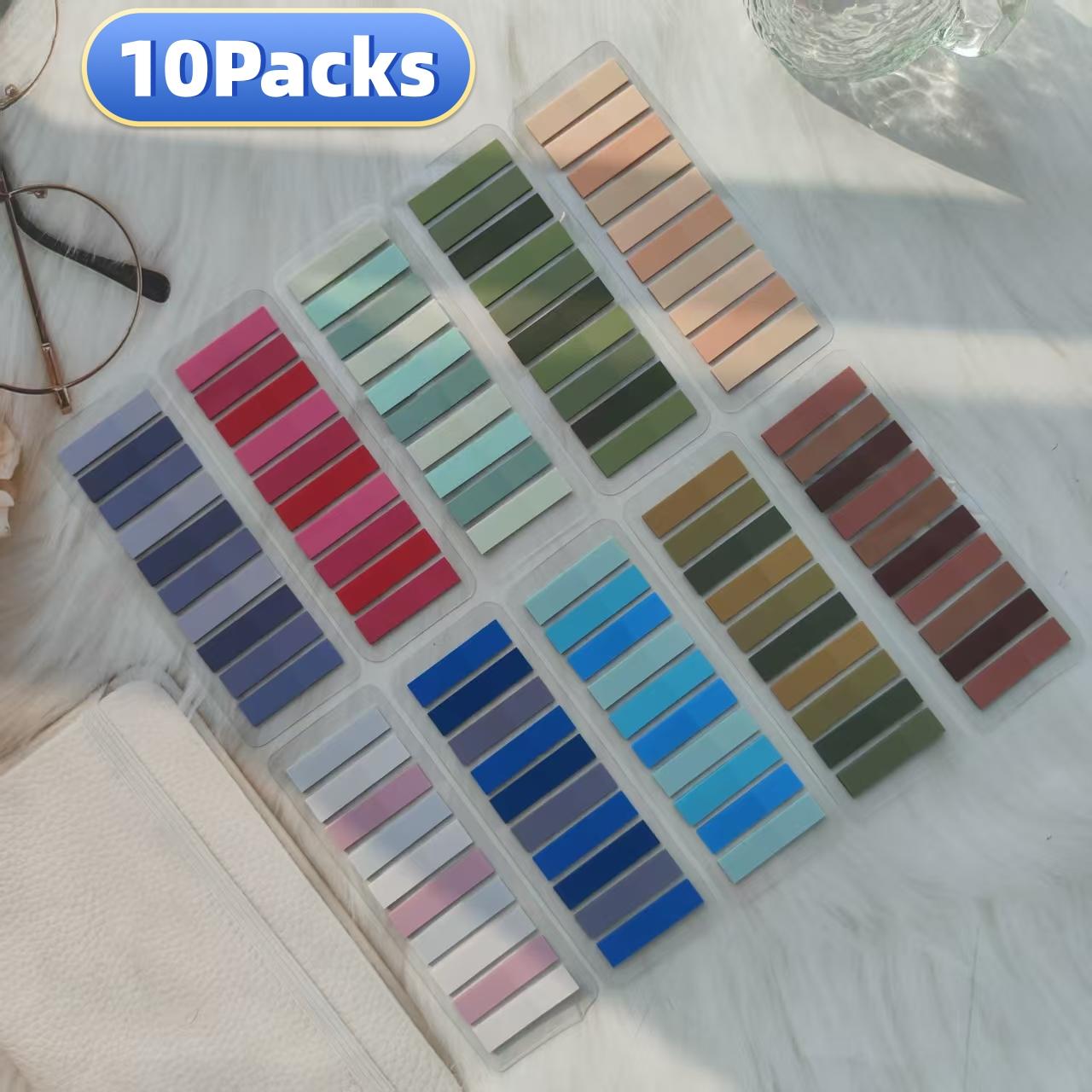 

2000Pcs Sticky Notes Index Tabs Page Book Markers, Transparent Label Stickers for Page Marking Classify File