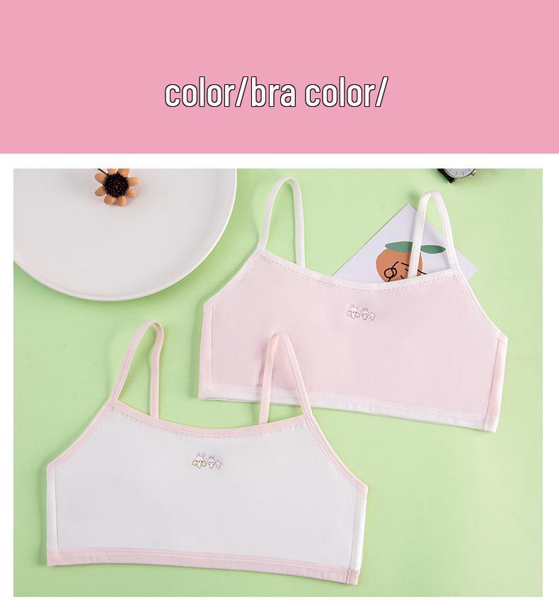 Stage One Pure Cotton Class A Bra Development Girl's Vest for Puberty