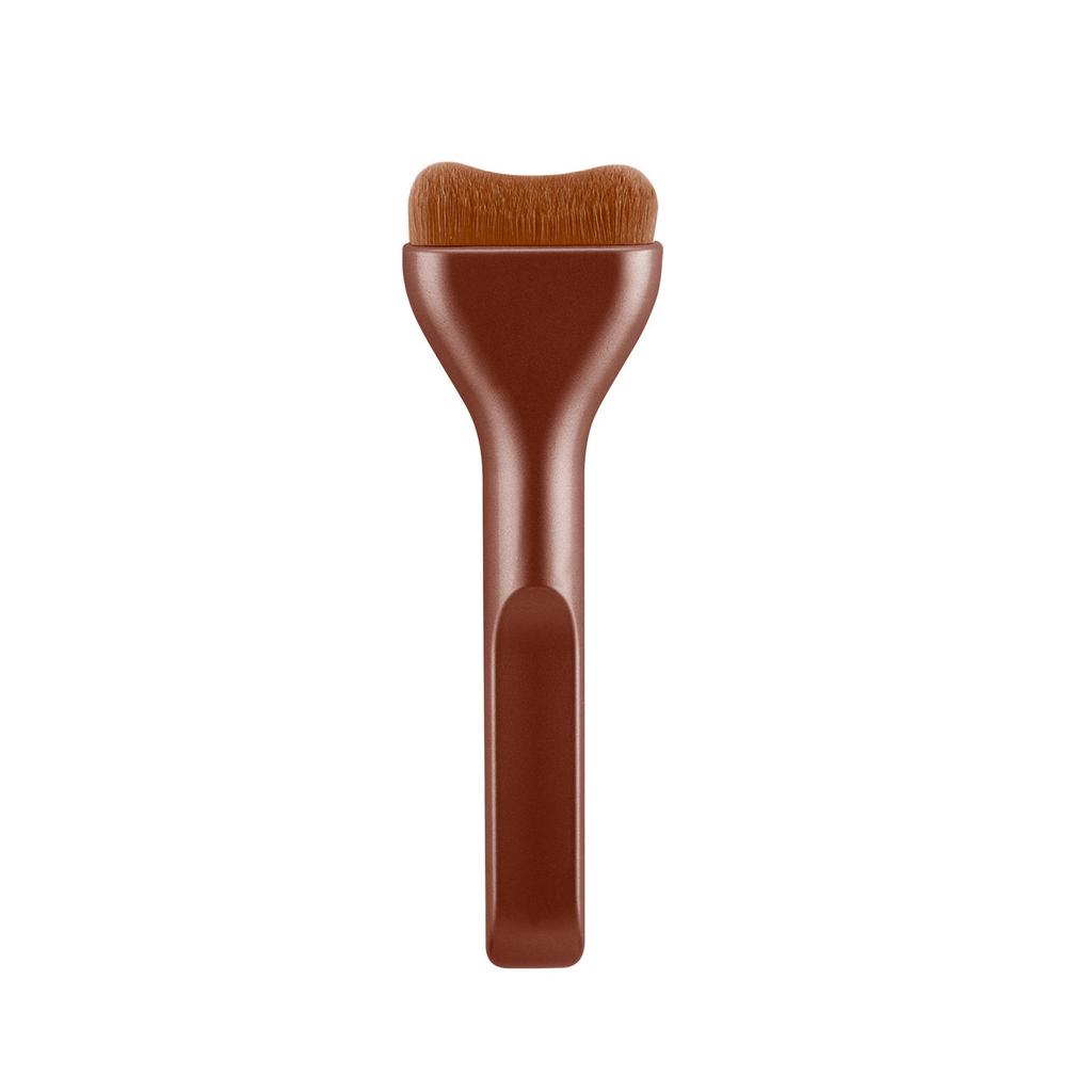 Ultra-Thin Tongue Shape Cushion Powder Brush - Flat Head, Soft Bristles for Seamless Concealer Application
