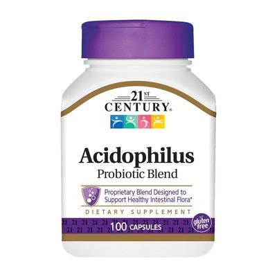 Mélange probiotique Acidophilus, 100 capsules
