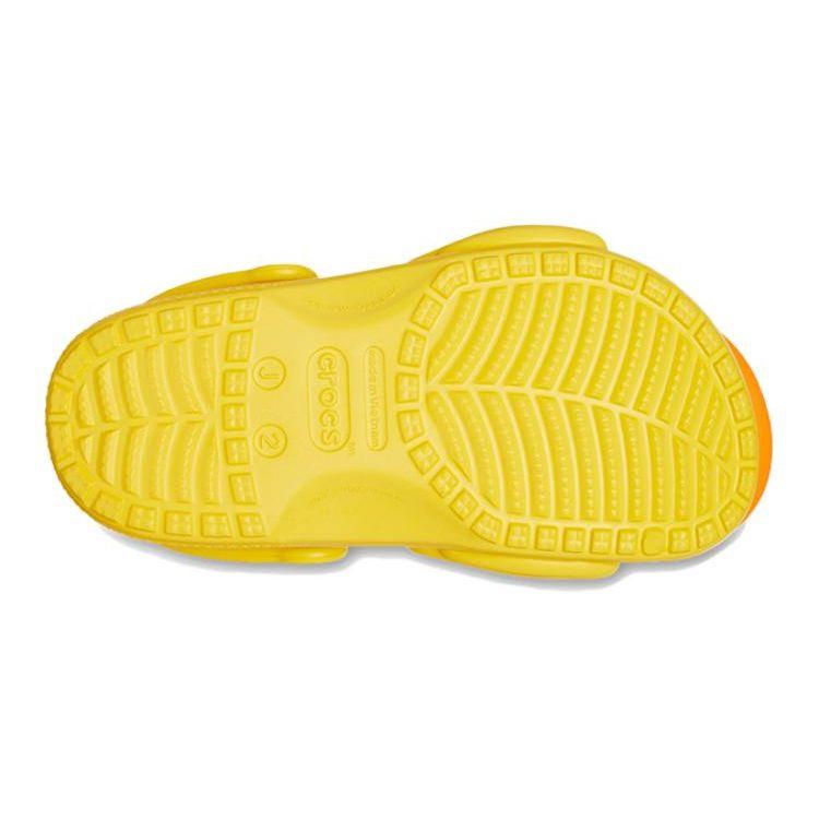 Crocs Resin Comfortable Fashion Kids Sandals Kids Sandals Yellow 210193-75Y