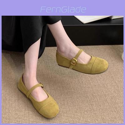 Mary Jane Flat Shoes For Women Spring Pu Casual Daily Wear