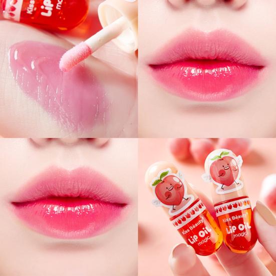 3ml Lip Oil Fadeless Mini Elegant Women Lip Cream for Girl