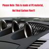 For RHD LHD Nissan 350Z Z33 2003-2009 Carbon Fiber Center Dashboard Gauge Pod Pointer Cover Trim Car Interior Accessories