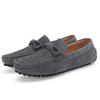 Live stream hot-selling Doudou shoes men's leather matte trend one-pedal men's casual shoes