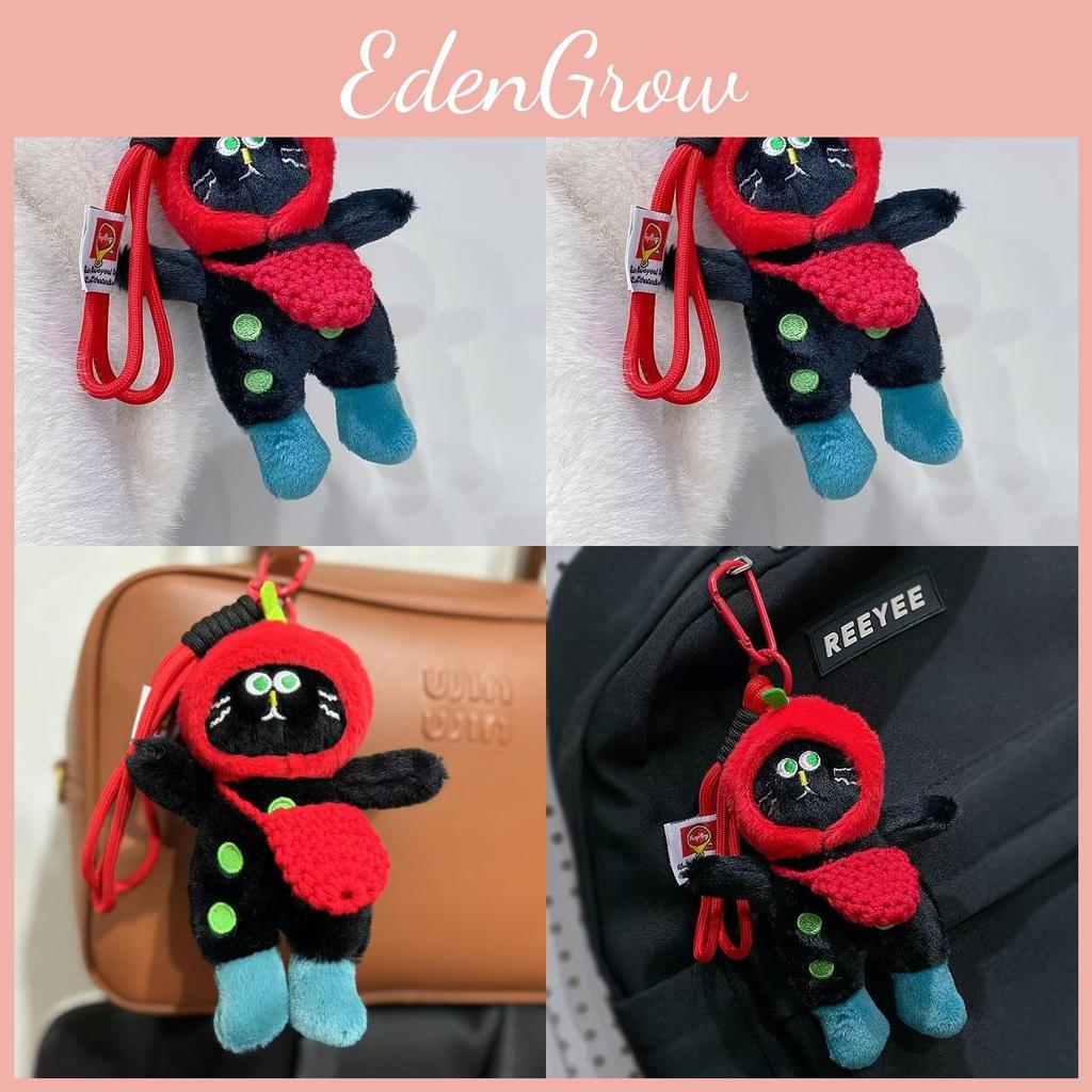 Plush Delightful Cat Doll Keychain Fluffy Texture Ideal For Kids And Cat Lovers Alike