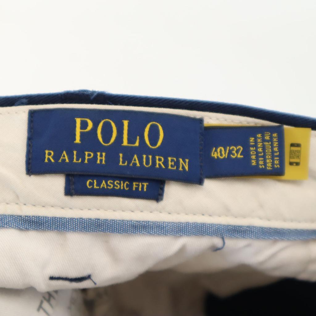 Polo Ralph Lauren Chino Pants W40 Navy Biggs Men's Used