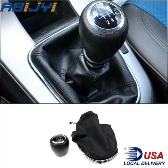 Manual 6 Speed Gear Shift Knob Gaitor Boot For Chevrolet Cruze 2011