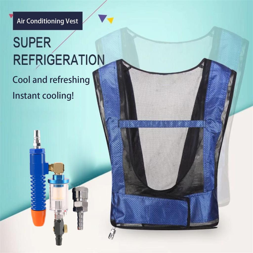 Tube Cooling Vest Accessory Cooler with Belt & Conncetor for High Temperature Work Environments & Welding Application