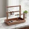 Solid Wood Jewelry Stand Large Size Jewellery Organizer Jewelry Display Stand Woman Accessories