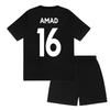 Manchester United FC Boys Amad 16 Sublimated Short Pyjama Set