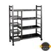 Floor-Standing Kitchen Storage Rack: Multi-Layer Vegetable, Snack & Sundries Organizer