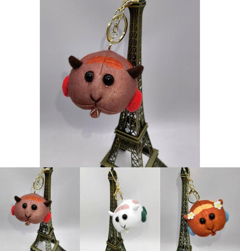 Adorable Pui Pui Molcar Plush Animal Keychain With Soft Stuffed Features