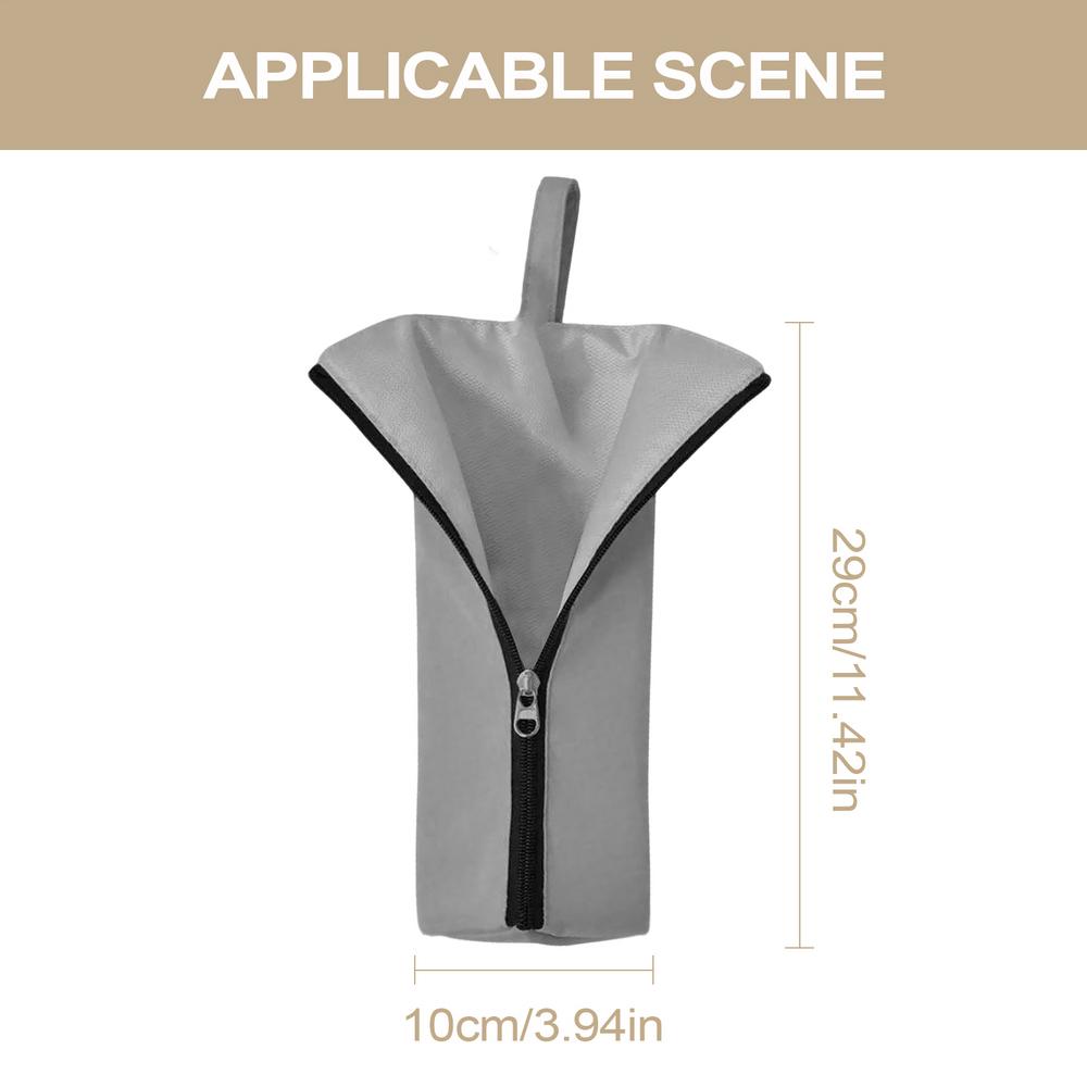 Heat Resistant Mat Pouch Hair Tool Bag Dustproof Waterproof Hair Styling Tool Organizer for Travel Vanity Table RV Salon