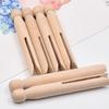 Wood Clothes Pegs Washing Line Laundry Clip Food Clips Craft Garment Pin Multi-functional Accessory for Room Kitchen
