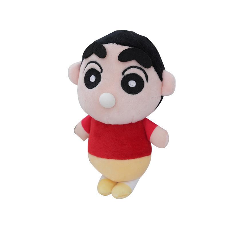 Entzückender Plüsch Crayon Shin-chan Schlüsselanhänger Weiches und kuscheliges Spielzeug für Taschen und Geschenke 16cm