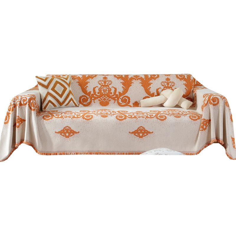 Chenille Sofa Cushion Modern Simple Cat-scratch-proof Sofa Cushion Universal Non-slip High-end Sofa Backrest Towel for All Seasons.