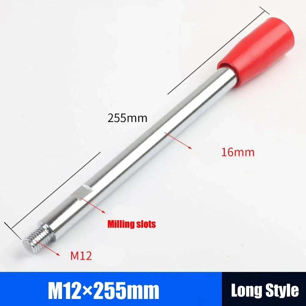M6-M12 Fixed Long Grip Handle Bakelite Knob Handle Work Rod Machine Tool Work Handle Bar Bench Drill Accessories