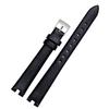 Ersatzarmband für Garmin Lily Damenuhr, weiches Sportarmband aus Rindsleder mit Kerben, 14 x 6 mm, Uhrenarmband
