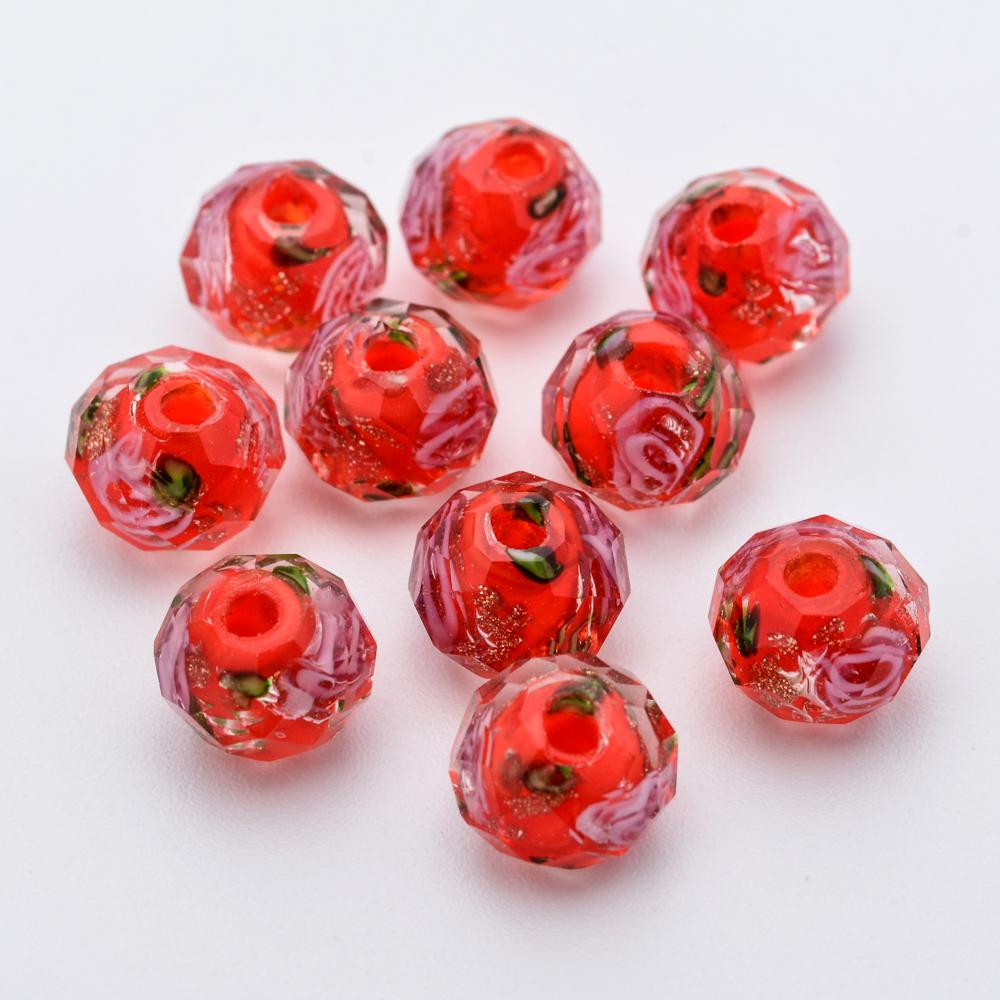 

10шт 10мм стеклянные бусины для рукоделья