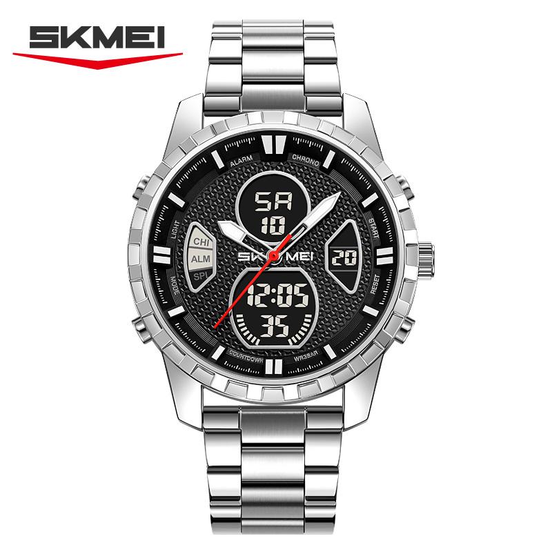 SKMEI 2516 Fashion Dual Display Sport Men's Watch Multifunction Waterproof Casual Outdoor Male Clock Gift