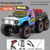Six-Wheel Remote-Control High-Speed Off-Road Climbing Car with Lights & Music - Large Toy for Kids/Boys