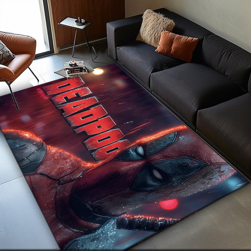 Dead-pool Area Rug Suitable for Indoor And Outdoor,Carpets for Playroom, Homes, Offices, Living Rooms,Home Decor,Christmas Fan Gift