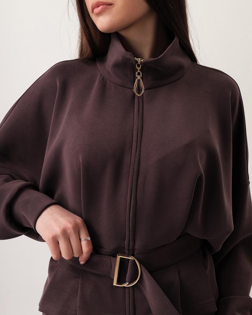 Костюм женский двойка Phardi 7352 36 коричневый