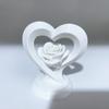 Love Rose Statue Ornament, Valentine's Day Love Rose Love Theme Desktop Decoration, Anniversary and Other Romantic Scenes