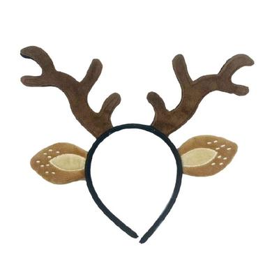 Christmas Deer Ear Headband for Women Girl Cosplay Christmas Deer Costume Accessories Halloween Deer Dress Up Outfits