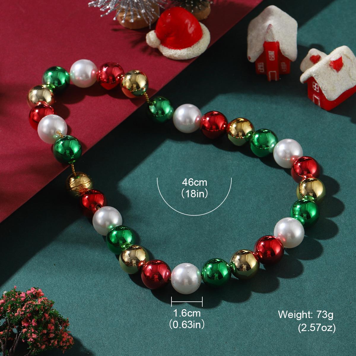 

Vintage heavy industry stacking Christmas contrasting pearls, crystal beaded necklaces, court medieval elegant high-end necklaces