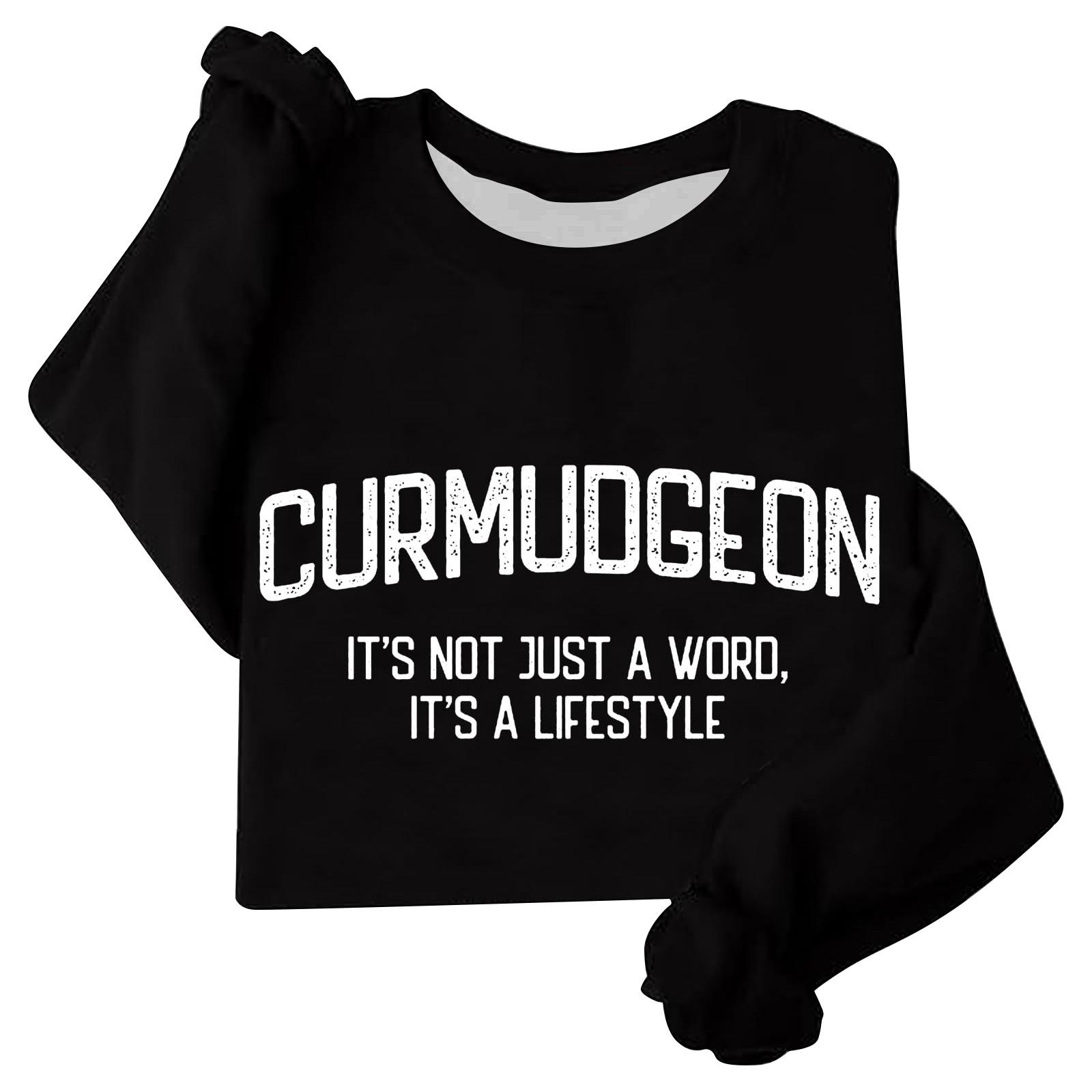 Женская модная толстовка с длинным рукавом и круглым вырезом с принтом L чёрный