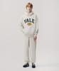 Yale Small Two-Tone Arch Sweatpants_Oatmeal