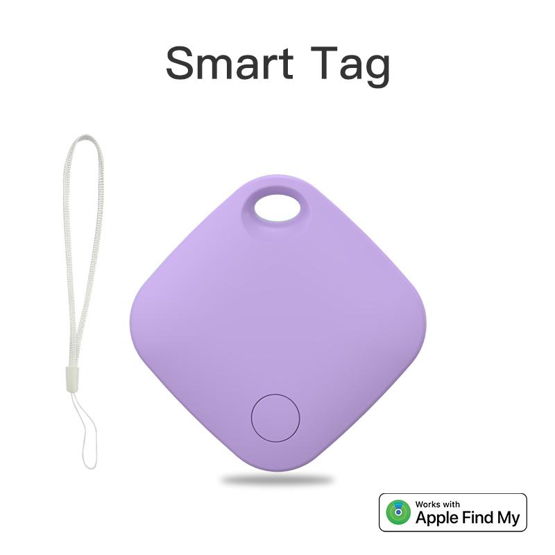 Smart Bluetooth GPS Tracker Works with Find My APP Anti Lose Reminder Device for Iphone Tag Replacement Locator MFI Rated