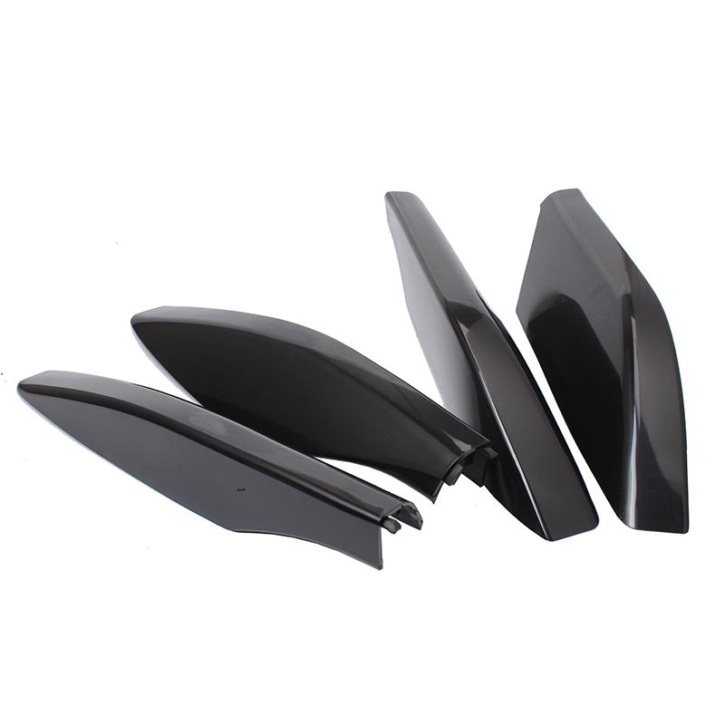 Car Styling Roof Rack Cover Bar Rail End Replacement Shell Accessories 4Pcs For Toyota Land Cruiser Prado Fj120 2003 -2008 2009