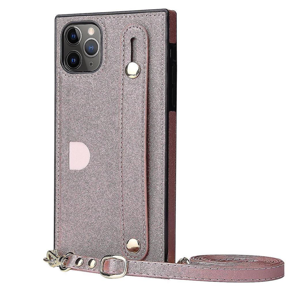 Phone Case Iphone 11 Pro Max With Loop Lanyard Pu Leather