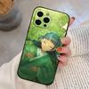 The Apothecary Diaries Maomao Phone Case For iPhone 17,16,15,14,13,12,11 Plus,Pro Max,XS,Soft Silicone Black Cover