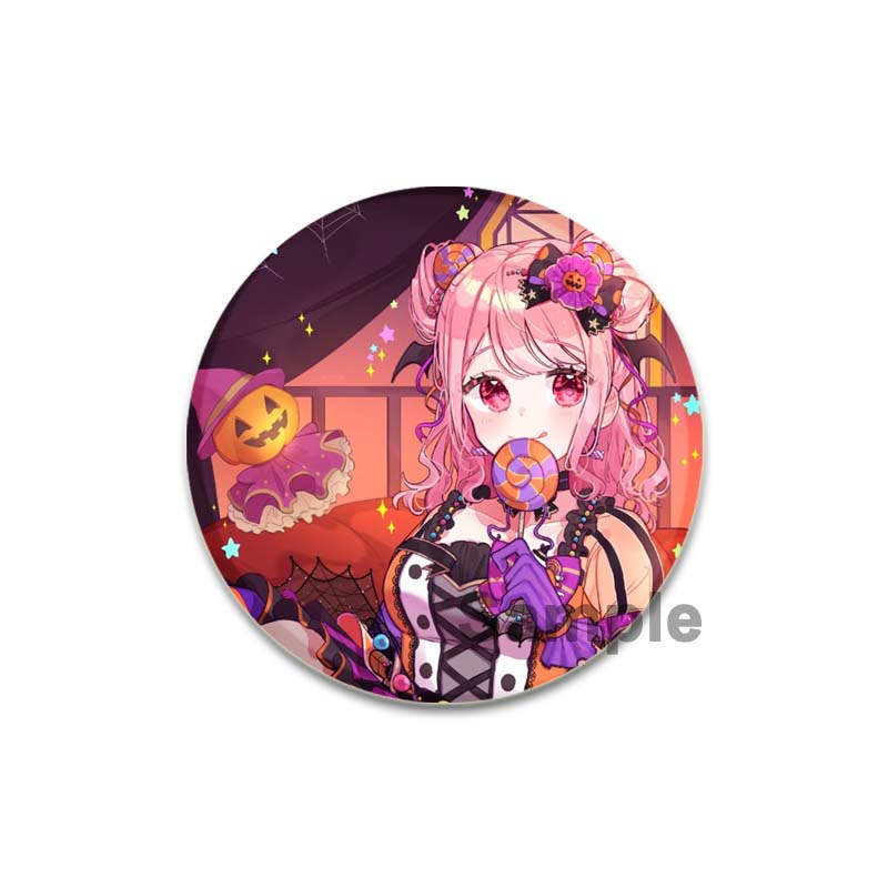 32/44/58mm BanG Dream Aya Maruyama Pin Handmade Brooch for Clothes Cartoon Cosplay Badge Backpack Decoration Jewelry Gift