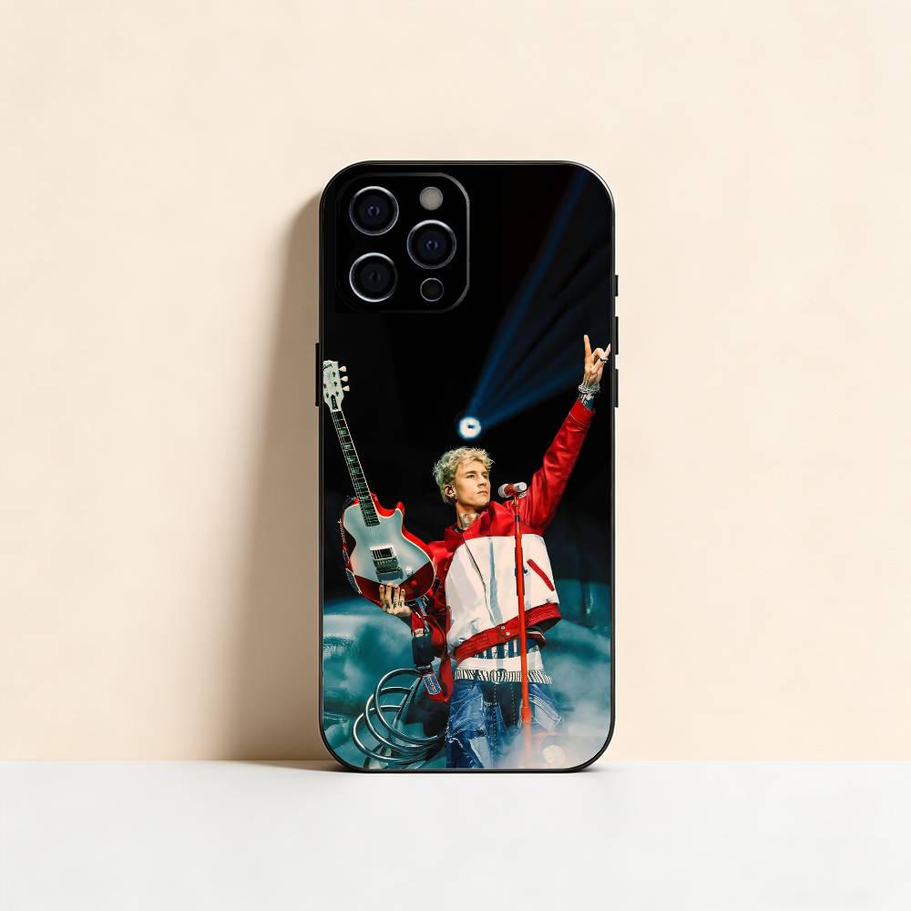 MGK Machine Gun K-Kelly Phone Case Silicone Soft For IPhone 17 16 15 14 13 12 11 X XR Plus Pro Max Plus