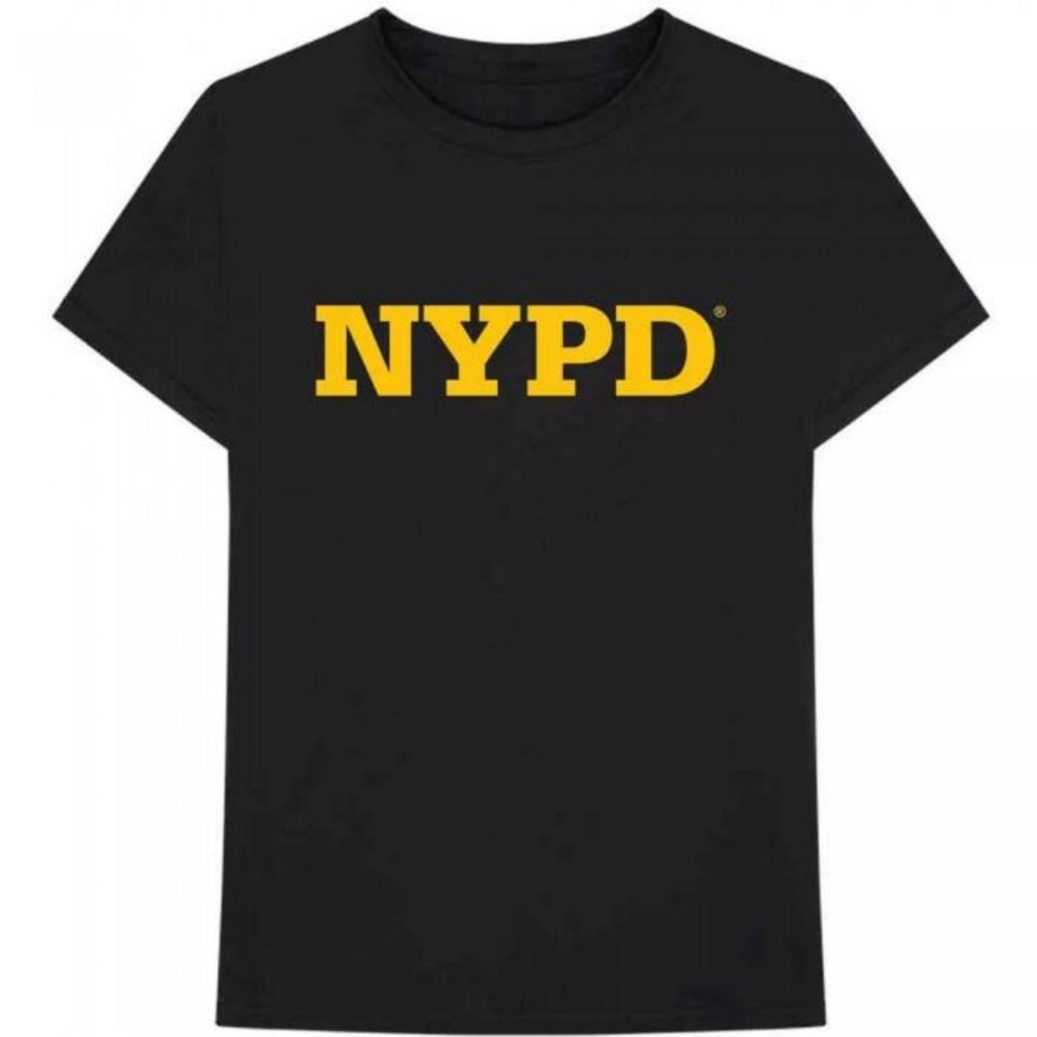 NYC Unisex Adult New York City Text Cotton Logo T-Shirt S
