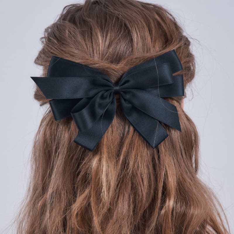 

ELLE Jewelry Ribbon Point Big Hairpin ELHP050 black