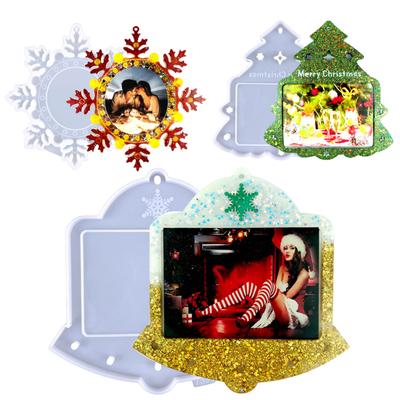 Photo Frame Mold Easy Demoulding Heat-resistant Long Lasting Photo Props Epoxy Mold for Children