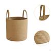 Large Round Utility Basket with Handles, Ideal for Laundry In Living