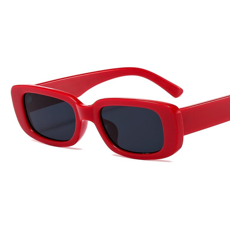 2022 Rectangle Vintage Sunglasses Fashion Leopard Summer Sunglasses Sport Retro Square