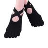 Five-toe Yoga Socks Non-Slip Terry Heel Guard for Indoor Fitness Sports Dance