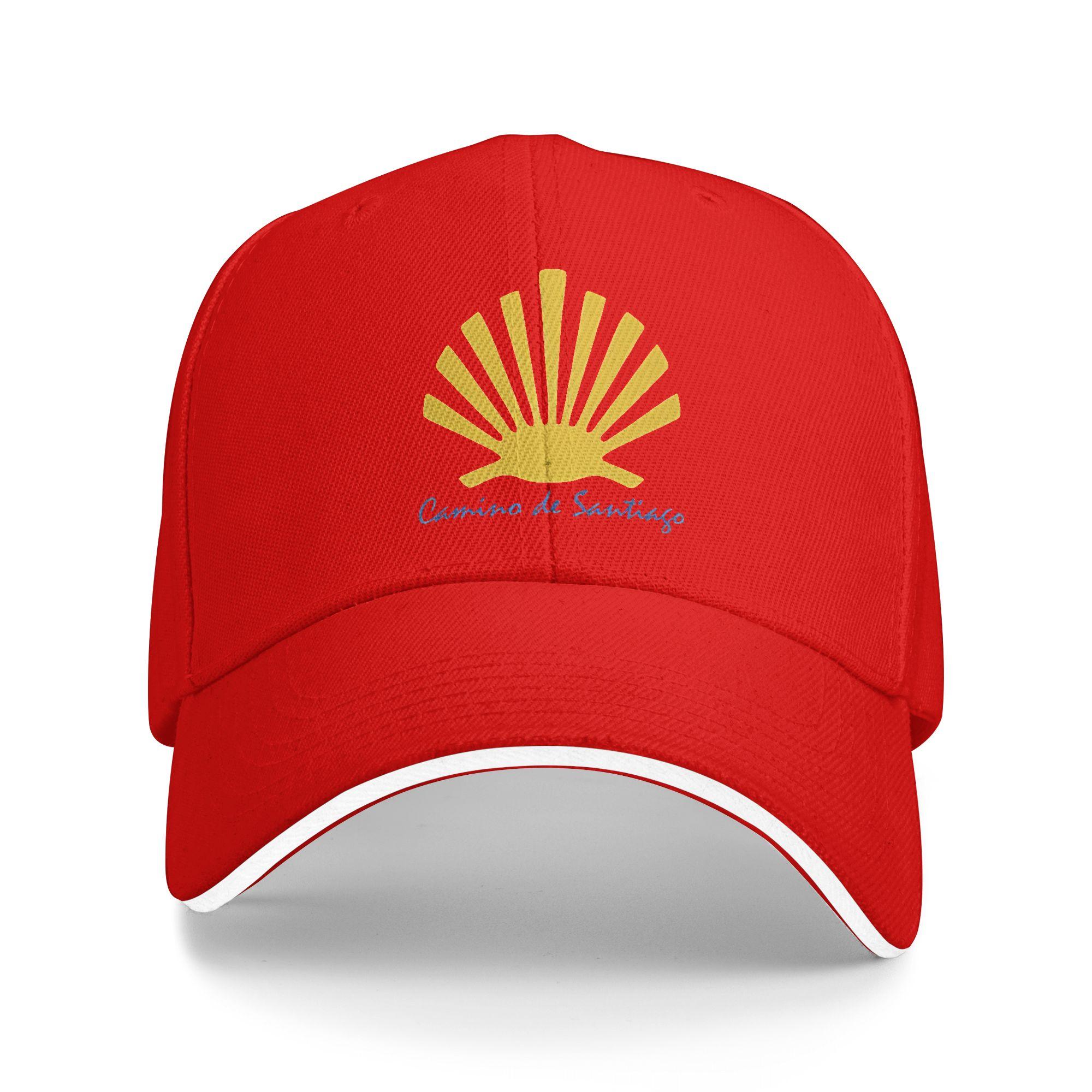 Camino de Santiago The Way to Santiago Buen Camino Spain Baseball Cap Kpop Rock Sun Visor Trucker Hat Couple Women Snapback Cap One Size