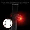 Outdoor Rechargeable Waterproof Bike Headlight Bicycle Rear Tail Front Light Helmet Lamp