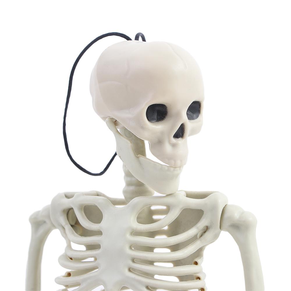 Car Interior Accessories Human Bones Skeleton Model Halloween Props Car Rearview Mirror Pendant