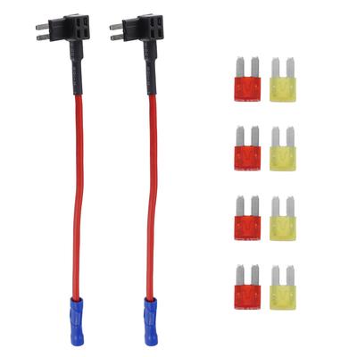 ACROPIX Univerzálny držiak adaptéra pre prídavný obvodový poistkový držiak Micro2 s 4ks 10A 20A