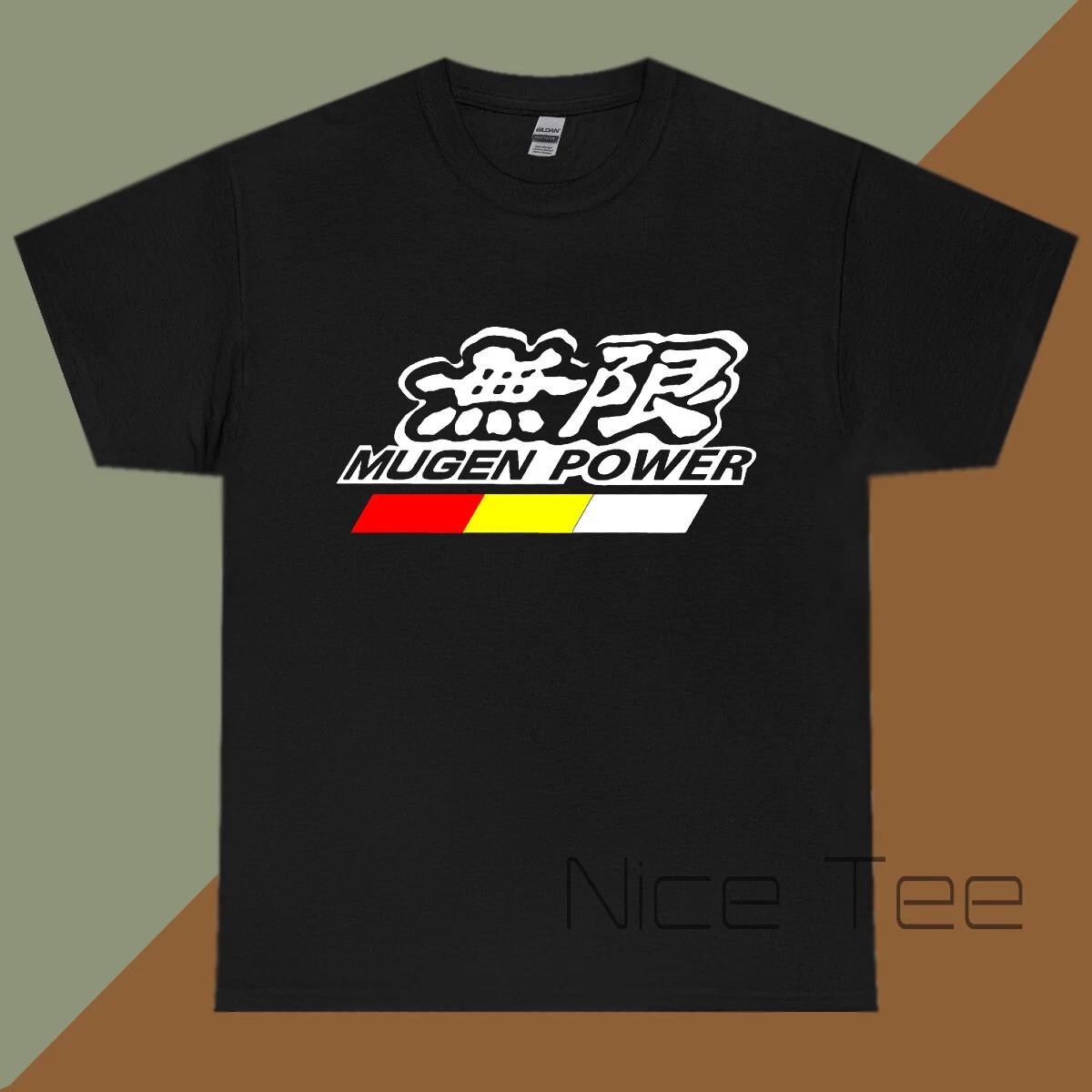 Men s and Women s T-shirts Mugen Power racing sports t shirt heavy cotton size 2XL XXL